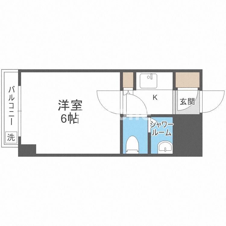 シティーライフ都島の物件間取画像