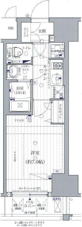 ファーストステージ梅田WESTの物件間取画像