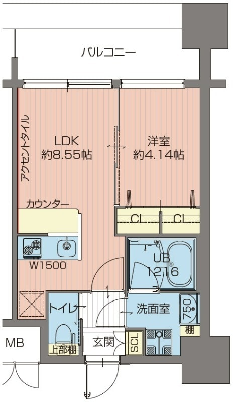 プレジオ城北の物件間取画像