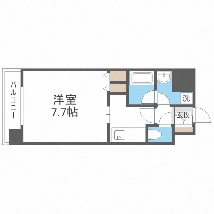 プレジオ都島の物件間取画像