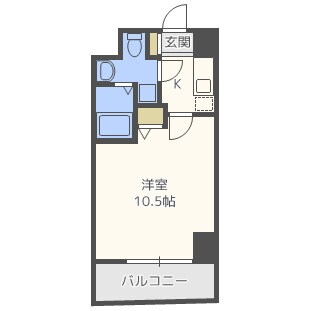 SERENiTE日本橋SUDの物件間取画像