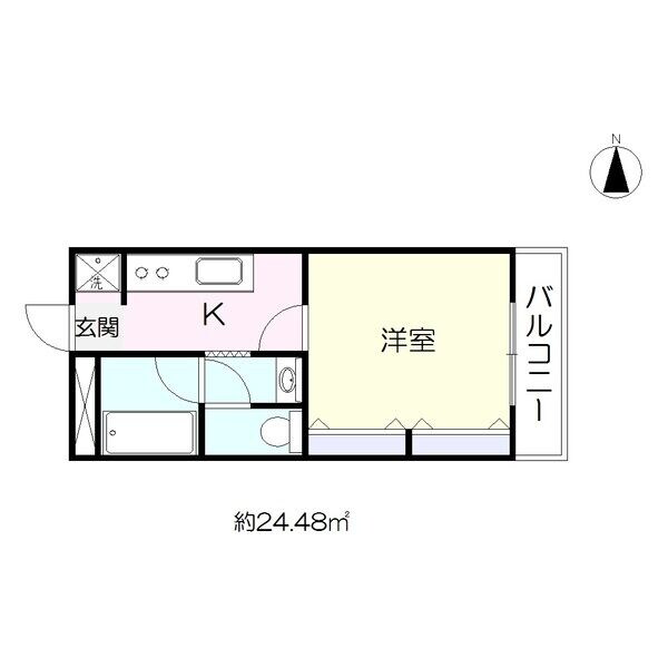 サンフラッツ新大阪 別館の物件間取画像