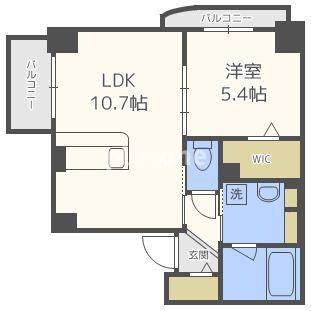 中崎町駅 徒歩10分 4階の物件間取画像