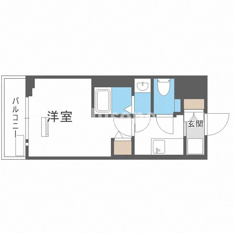 エステムコート心斎橋centralの物件間取画像