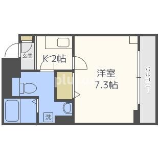 レジデア西本町の物件間取画像