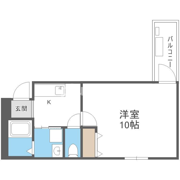 フジパレス三津屋南の物件間取画像