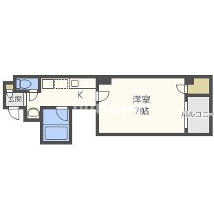 クレシア日本橋の物件間取画像