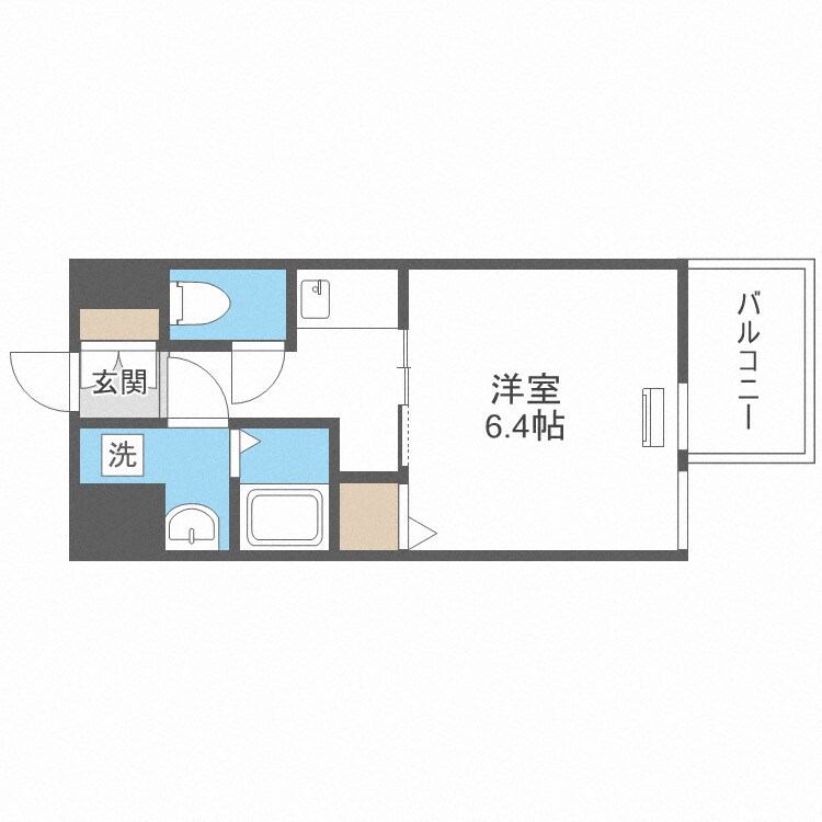 サムティ姫島LUMETOの物件間取画像