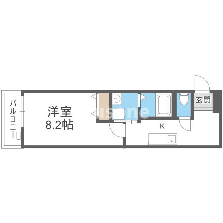 フジパレス三津屋南の物件間取画像