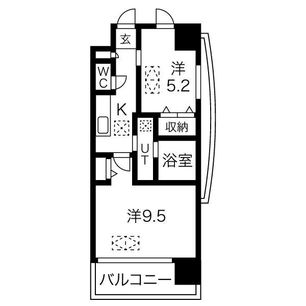 NORTH VILLAGE BIRTH PLACEの物件間取画像