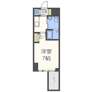 HS梅田EASTの物件間取画像