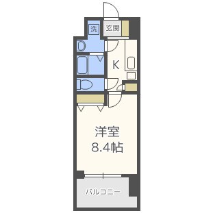 グランカーサ梅田北の物件間取画像