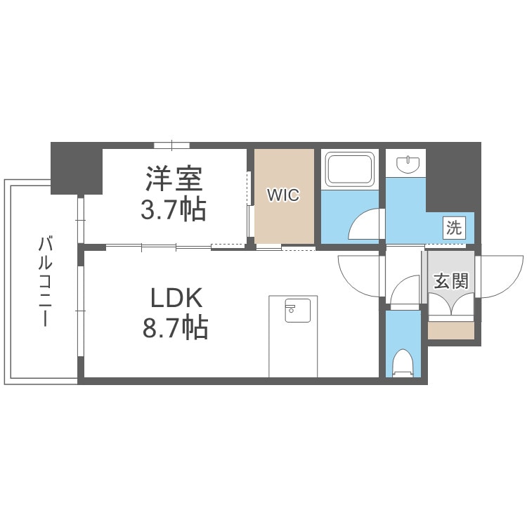 野田駅 徒歩7分 7階の物件間取画像