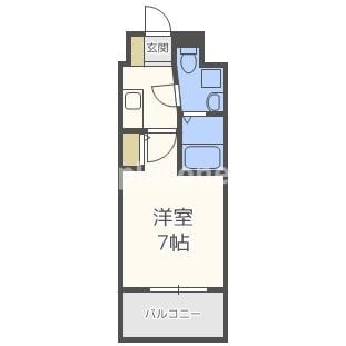 セレニテ福島カルムの物件間取画像