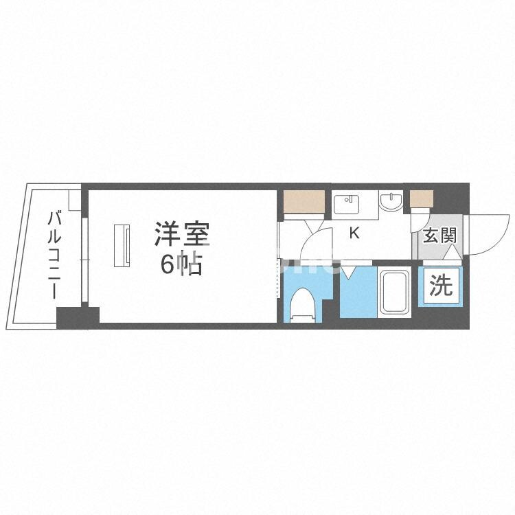 エステムコート新大阪Ⅲステーションプラザの物件間取画像