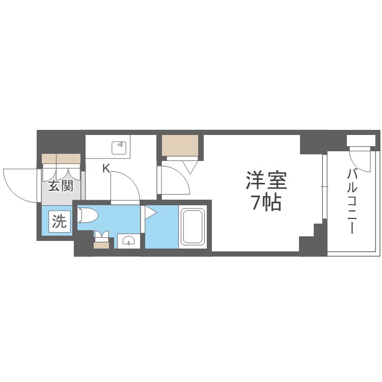 ワールドアイ大阪城EASTアドバンスの物件間取画像