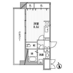 CASSIA福島駅前の物件間取画像