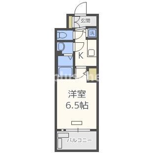 プレサンス梅田北オールの物件間取画像