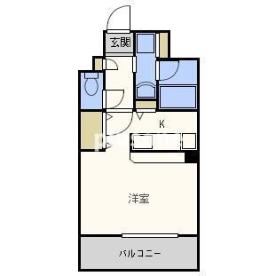 カルムクレール2.5.8の物件間取画像