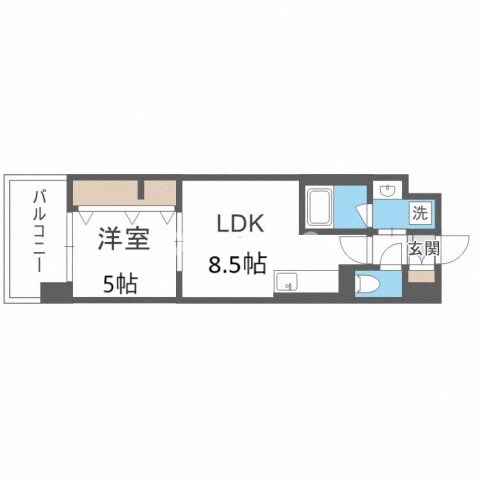 ストームの物件間取画像