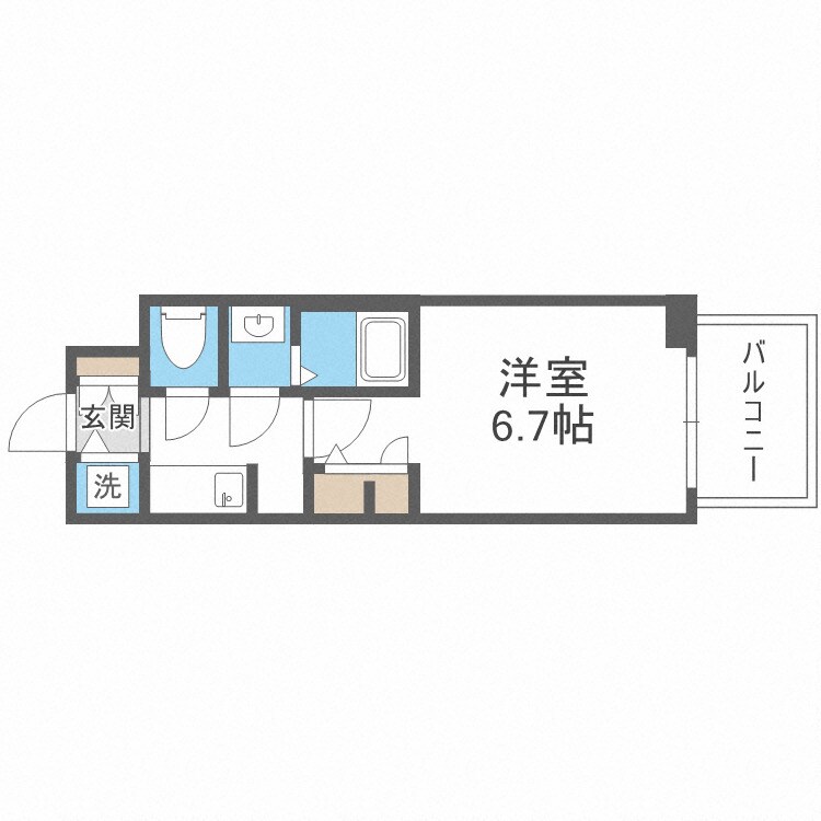 S-RESIDENCE都島Luxの物件間取画像