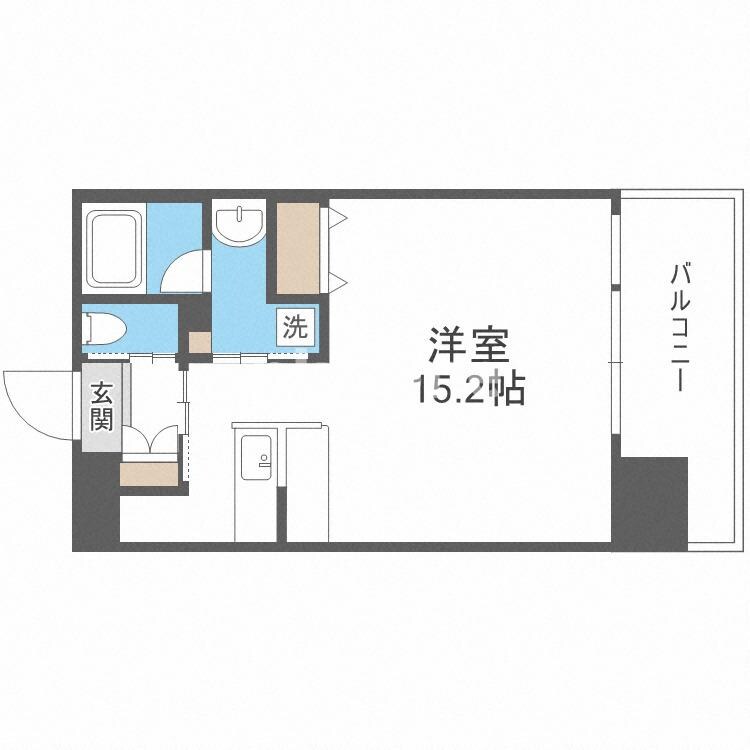 海老江駅 徒歩1分 5階の物件間取画像