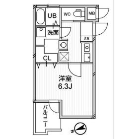 メゾン夕陽ヶ丘の物件間取画像