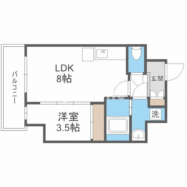 今里駅 徒歩7分 2階の物件間取画像