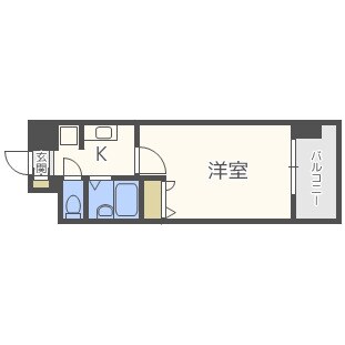 エスリード京橋ステーションプラザの物件間取画像