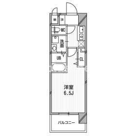 アスリート本町リバーウエストの物件間取画像