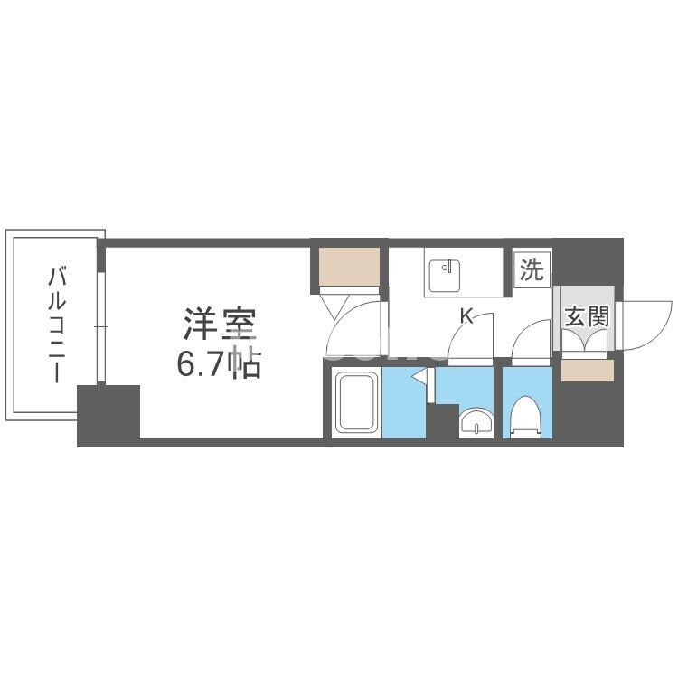 ArtizA淡路の物件間取画像