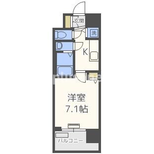 レオンコンフォート難波サウスゲートの物件間取画像