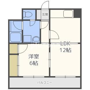 大正メゾンの物件間取画像