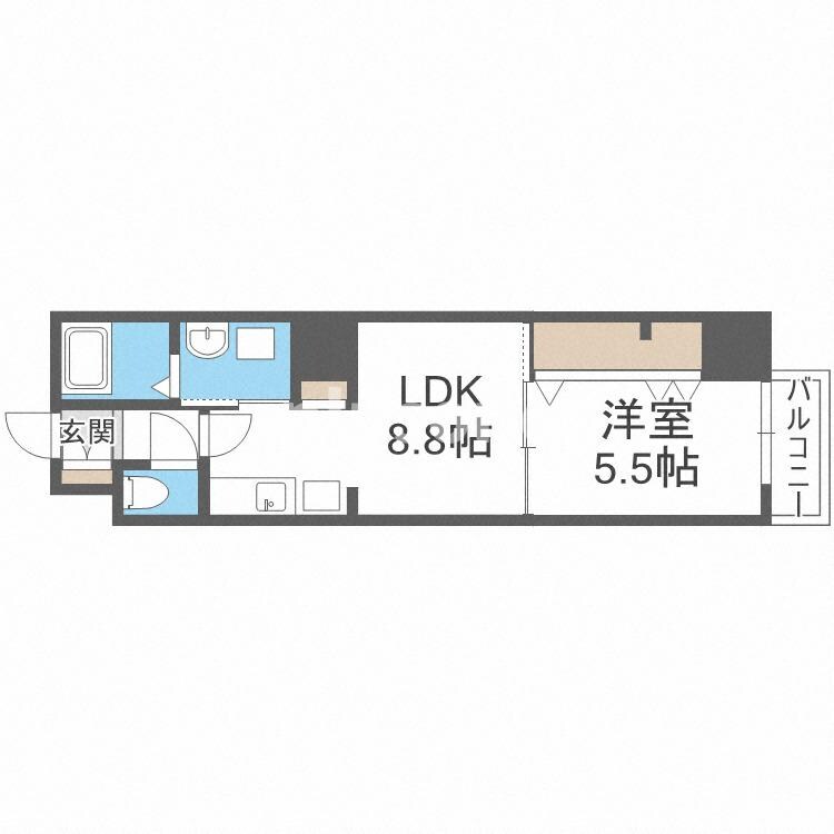 CIFI大阪天満の物件間取画像