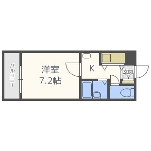 エバースクエア同心の物件間取画像