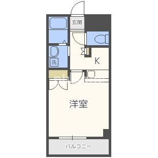 NLC新大阪の物件間取画像