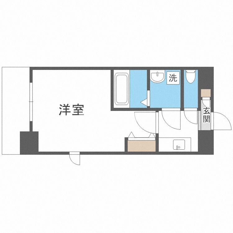 S-FORT福島Libreの物件間取画像