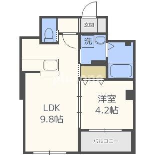 ヴィラモンシャン塚本の物件間取画像