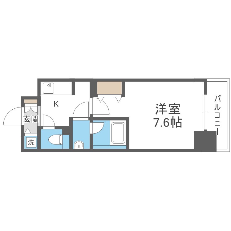 アーデン堺筋本町の物件間取画像