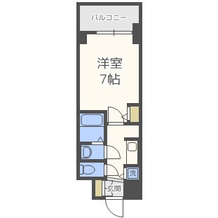 Ｓ－ＲＥＳＩＤＥＮＣＥ都島の物件間取画像