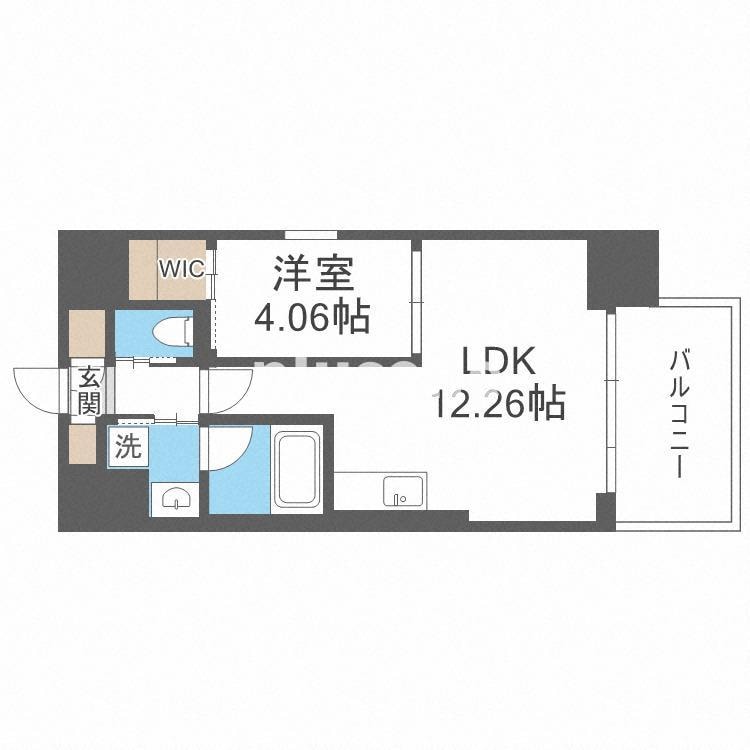 堺筋本町駅 徒歩5分 12階の物件間取画像