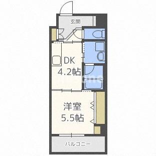 グランフォルテ田川の物件間取画像