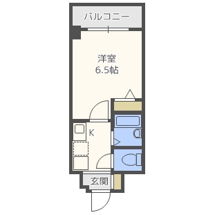 ウィンヒルズ難波南の物件間取画像