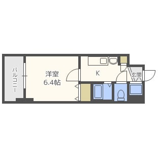 プレサンス新大阪クレスタの物件間取画像