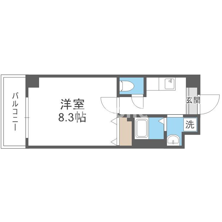 Ｃｉｏｎ　ＮＩＳＨＩＫＵＪＹＯの物件間取画像