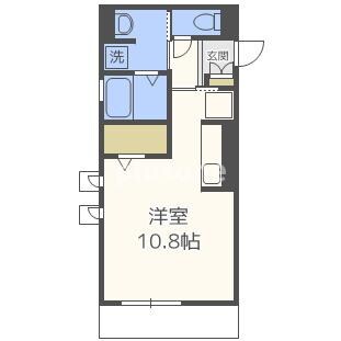 ラ　メゾンヴェール上本町の物件間取画像