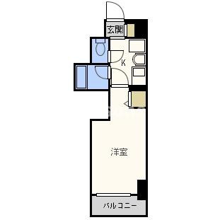 エステムコート大阪城南Ⅱの物件間取画像