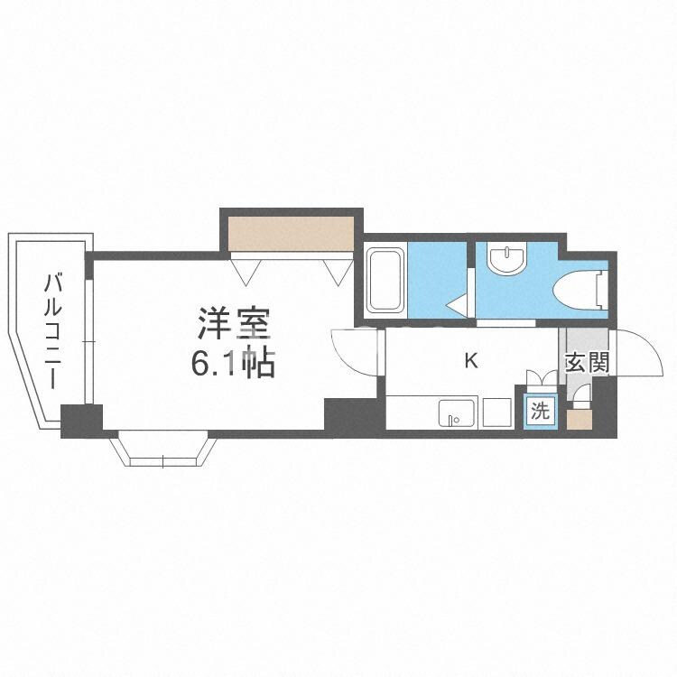 ラ・フォルム梅田NORTHの物件間取画像