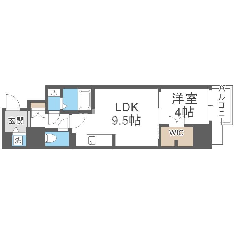 アルティザ南堀江の物件間取画像