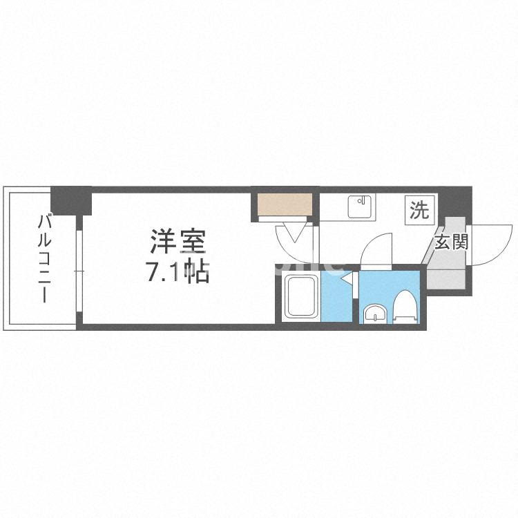 セレニテ福島カルムの物件間取画像